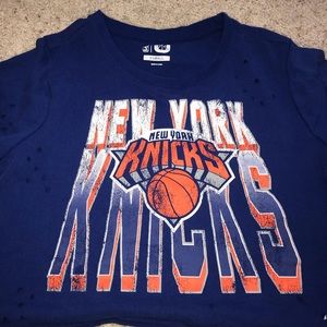 knicks crop top